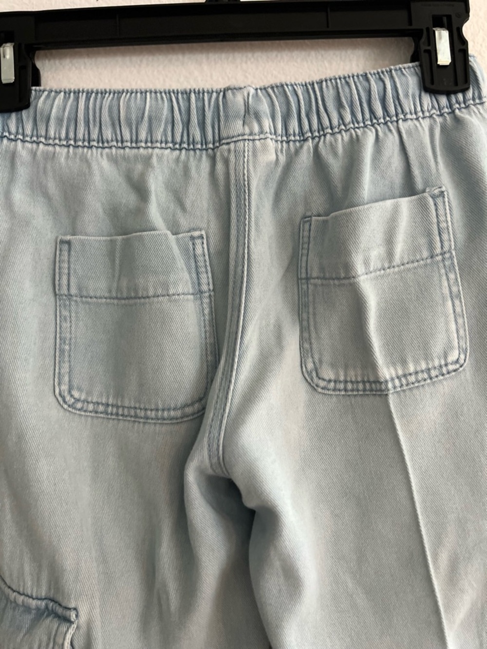 Light Blue and Olive Green Jogger Pants Duo - Picture 5 of 15